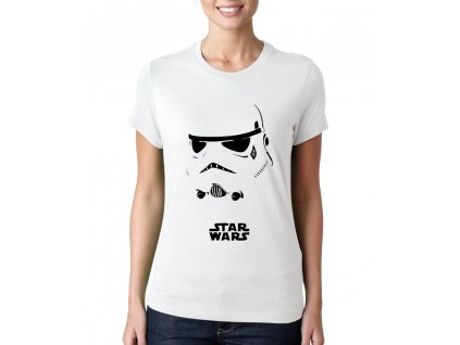 Dámské tričko Star Wars Stormtrooper Maska