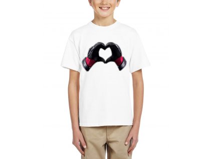Dětské tričko Deadpool srdce