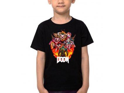 dětské tričko doom fight