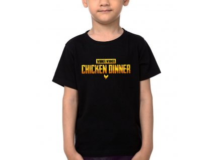 Dětské tričko Chicken Dinner PubG