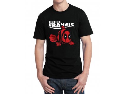 panske tričko Deadpool Hledá se Francis