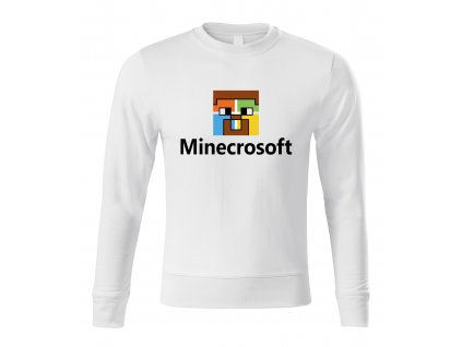 mikina bez kapuce Minecraft parodie Microsoft