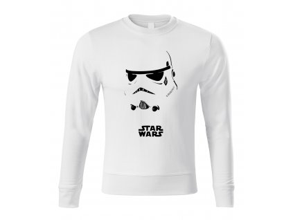 mikina bez kapuce Star Wars Stormtrooper Maska