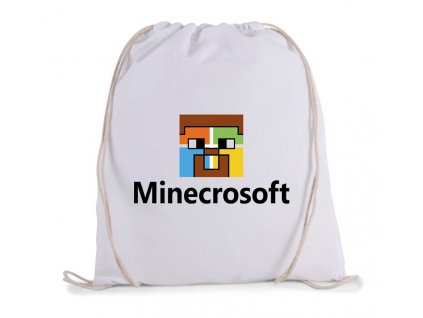 vak na záda Minecraft parodie Microsoft