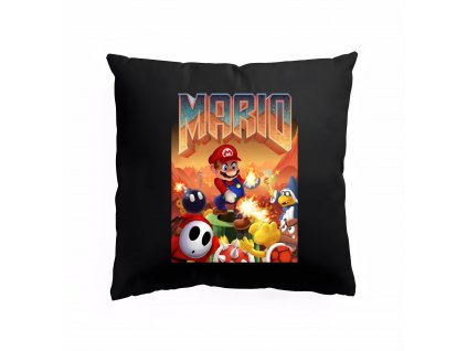 Polštář Mario doom parodie