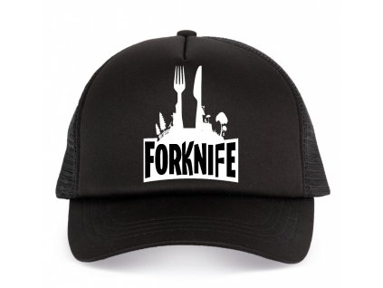 Kšiltovka trucker Fortnite Parodie Vydlička a nůž