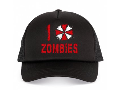 Kšiltovka trucker Resident Evil Miluji Zombies