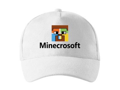 Kšiltovka Minecraft parodie Microsoft