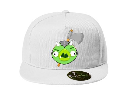 Snapback bílá Angry Birds Vs. Gamorreans