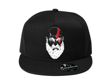 Snapback černá God of War Kratos