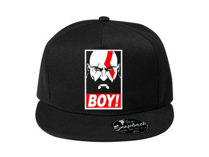 Snapback černá God of War BOY Kratos