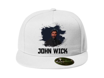 Snapback bílá john wick fortnite