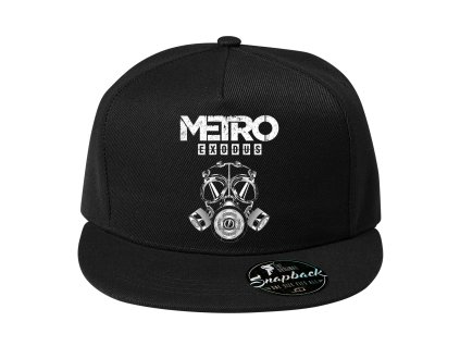 Snapback černá Metro Exodus