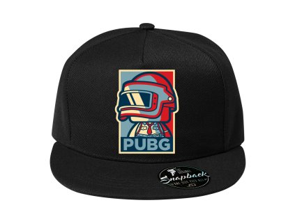 Snapback černá PlayerUnknown's Battlegrounds