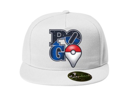 Snapback bílá Vesmír pokemon