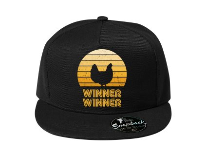 Snapback černá Winner Winner PUBG