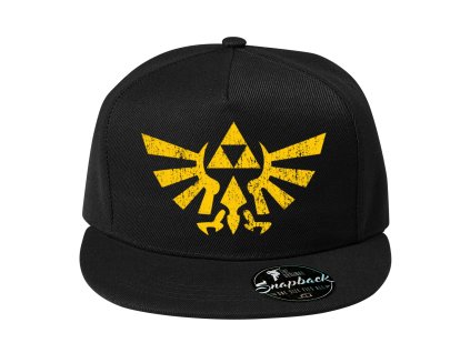 Snapback černá Zelda