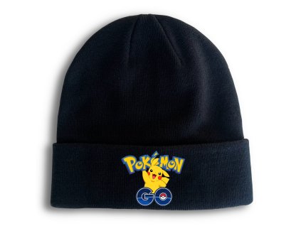 Zimní čepice Pokemon Go Pikachu