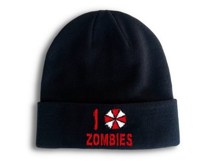 Zimní čepice Resident Evil Miluji Zombies