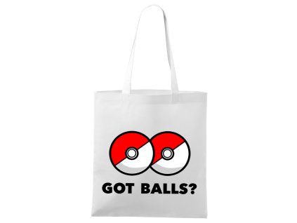 nákupní taška Pokemon GO Máš Koule