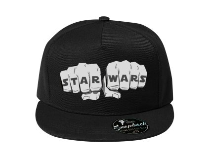 Snapback černá Star Wars Pěsti