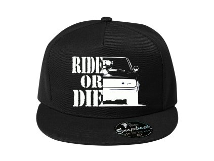 Snapback černá Rychle a zběsile Ride or die