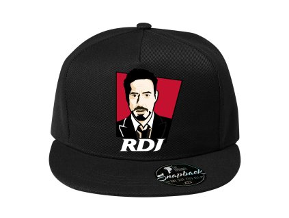 Snapback černá Robert Downey Jr. Iron man