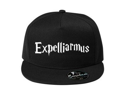 Snapback černá Harry potter expelliarmus