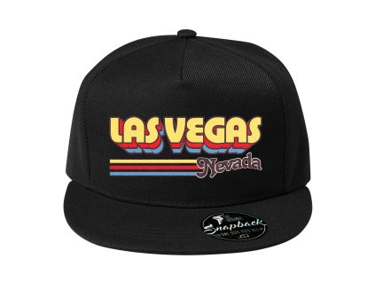 Snapback černá Las Vegas Nevada