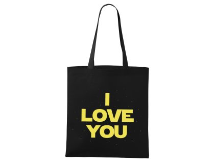 nákupní taška Star Wars Miluji tě