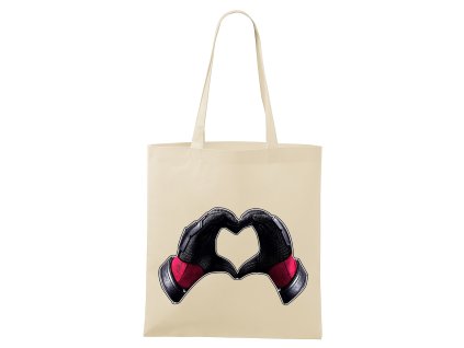 nákupní taška Deadpool srdce