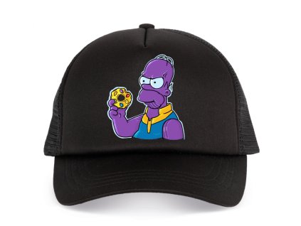 Kšiltovka trucker Homer Simpson Avengers Donut