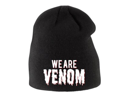 Dětská zimní čepice černá jsme Venom