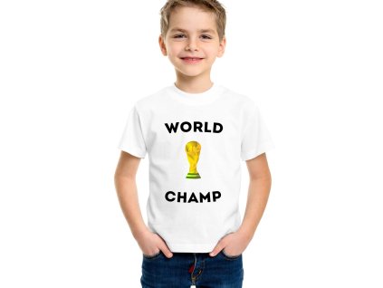 dětské tričko Fotbal mistr světa
