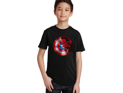Dětské tričko Kapitán amerika a hydra