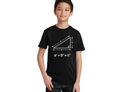 dětské tričko Pythagorova věta