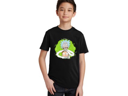 Dětské tričko Rick and Morty