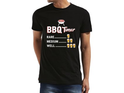 Pánské tričko BBQ odpočítávání