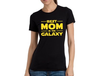 Dámské tričko pro maminku Nejlepší máma v galaxii