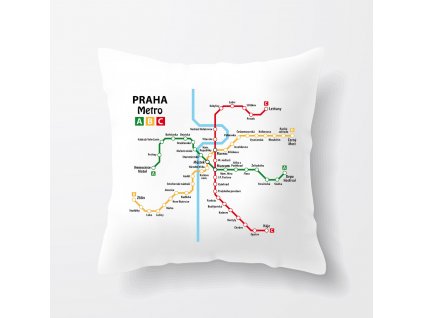 polštář Praha Metro