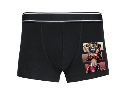 Boxerky Deadpool a Harley Quinn