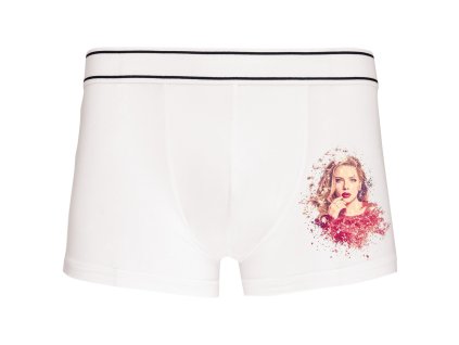 Boxerky Scarlett Johansson Kresba
