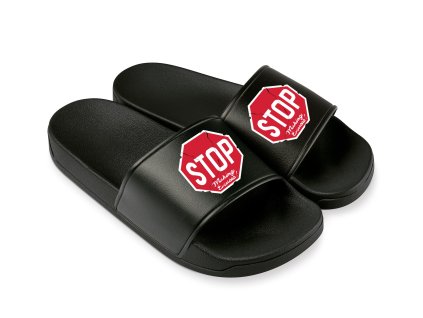 Pantofle STOP výmluvám (Velikost 28)