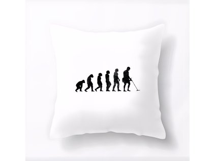 Pillow white Evoluce hledače pokladů