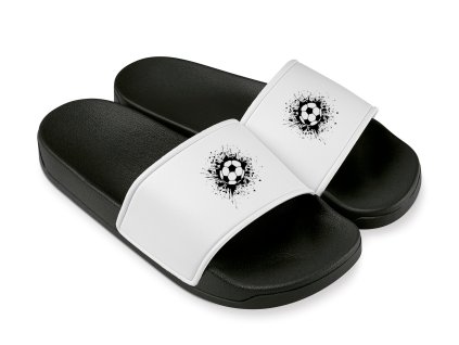 Slippers white Fotbalová exploze