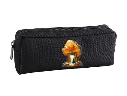 Pencil case black Vstup do Narnie kouzlo začíná na stránce