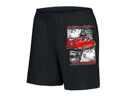 Woman shorts black Subaru WRX Manga Útok