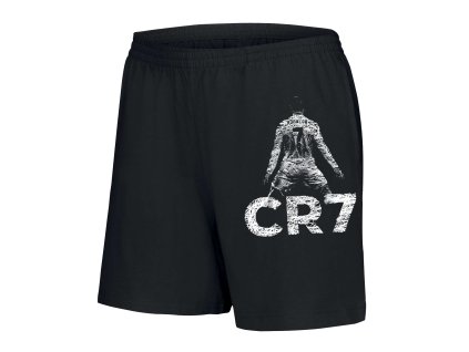 Woman shorts black Ronaldo V Síti Černobílých Čar