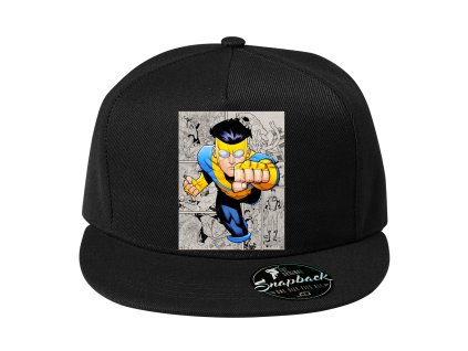 Snapback black Invincible Hrdina bez hranic