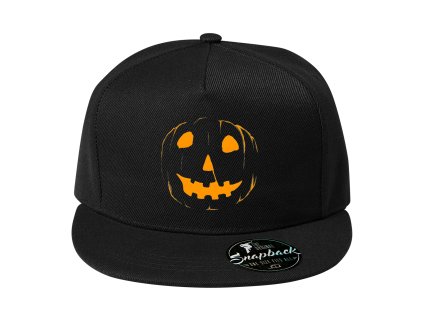 Snapback black Vybroušený styl na Halloween